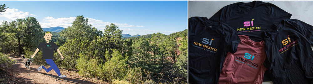 si santa fe and si new mexico novelty gift items
